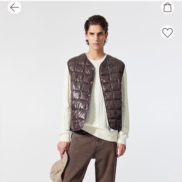 H&M cable knit sweater white, size Medium - Picture 4 of 7